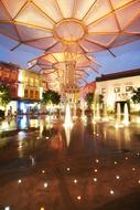 DMS Ingound Lite LED lamps at Singapore's Clarke Quay